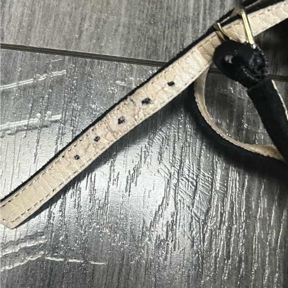 Marc Fisher LTD Women black fringe flirty boho vacation cruise Flat Sandal Sz 8 - Picture 9 of 10